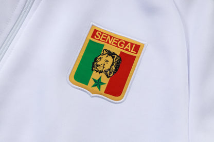 2026 Senegal White Full Zip Training Suit Adults Or Children