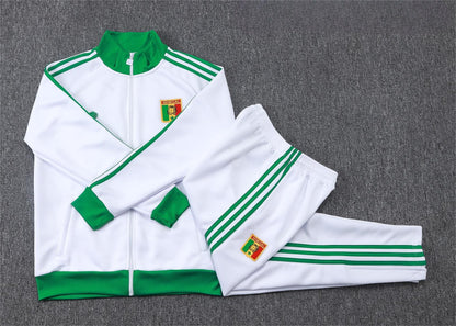 2026 Senegal White Full Zip Training Suit Adults Or Children