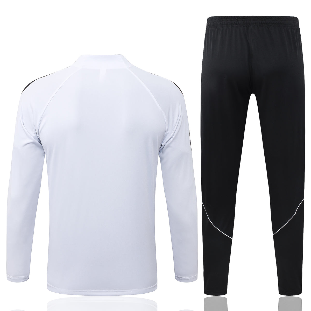 2026-27 Paris White Half Zip Training Suit Adults Or Children