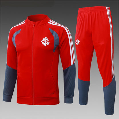 2026-27 Internacional Red Full Zip Training Suit Adults Or Children