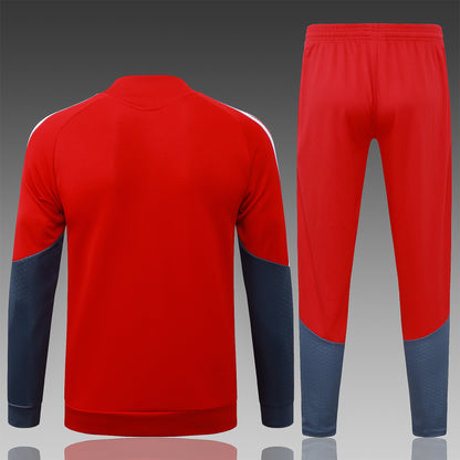 2026-27 Internacional Red Full Zip Training Suit Adults Or Children