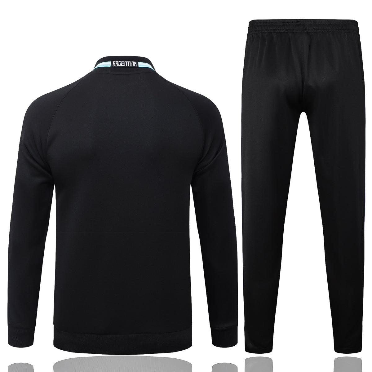 2026 Argentina Black Full Zip Training Suit Adults Or Children