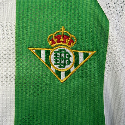 2025-26 Real Betis Home KIDS 16-28