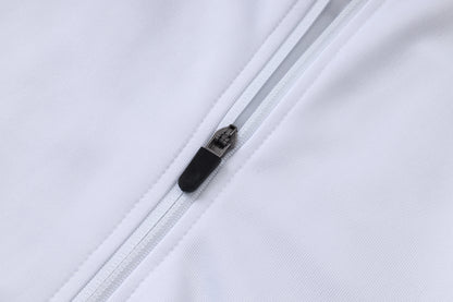 2026-27 Paris Jordan White Full Zip Training Suit Adults Or Children