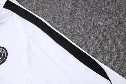 2026-27 Paris White Half Zip Training Suit Adults Or Children