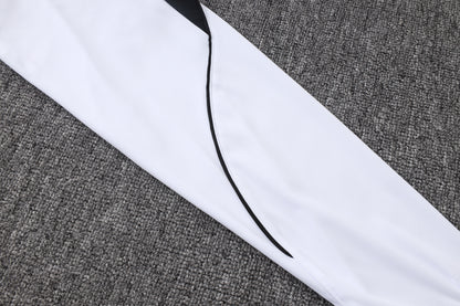 2026-27 Paris White Half Zip Training Suit Adults Or Children