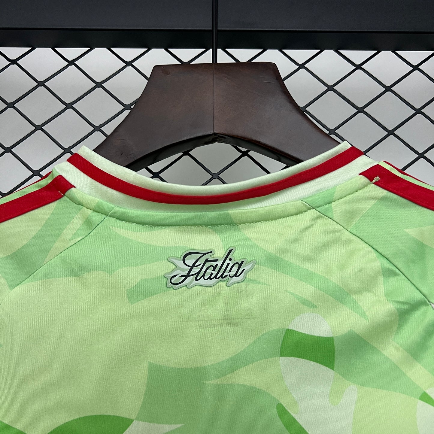 Camiseta de visitante de Italia para niños 2024, talla 16-28