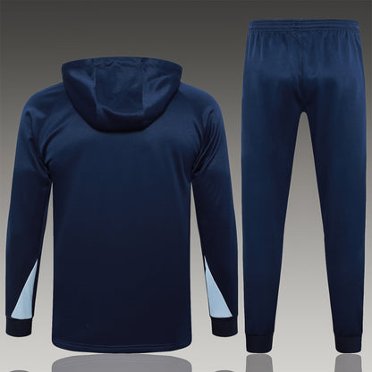 2024-25 French royal blue hat training suit S-2XL