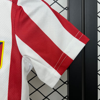 Camiseta local del Atlético de Madrid 2024-25 para niños, tallas 16-28