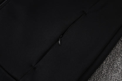 2026 Argentina Black Full Zip Training Suit Adults Or Children