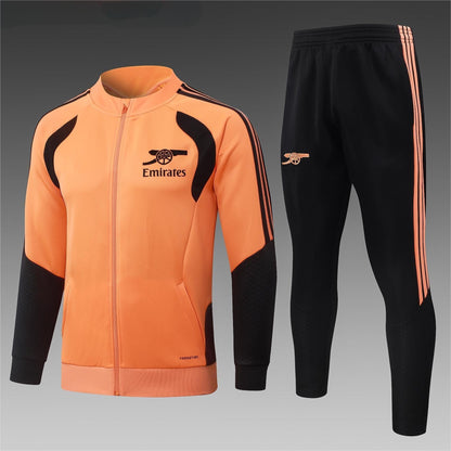 2026-27 Arsenal Orange Full Zip Training Suit Adults Or Children