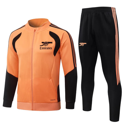 2026-27 Arsenal Orange Full Zip Training Suit Adults Or Children
