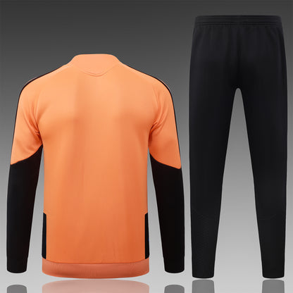 2026-27 Arsenal Orange Full Zip Training Suit Adults Or Children