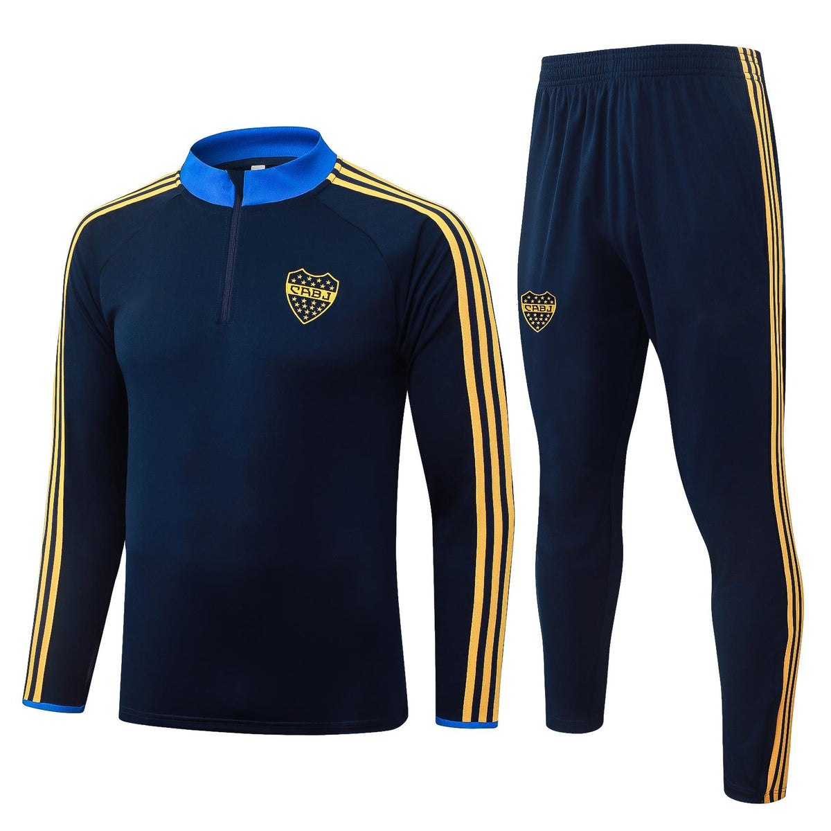 2026-27 Boca Juniors Blue Half Zip Training Suit Adults Or Children