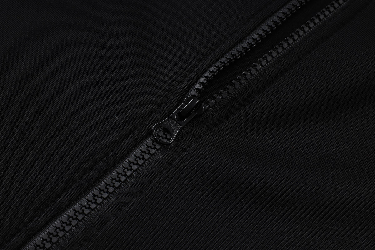 2026 Netherlands Black Full Zip Training Suit Adults Or Children