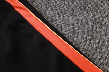 2026 Netherlands Black Full Zip Training Suit Adults Or Children