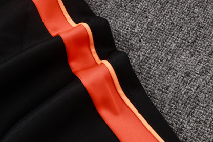 2026 Netherlands Black Full Zip Training Suit Adults Or Children