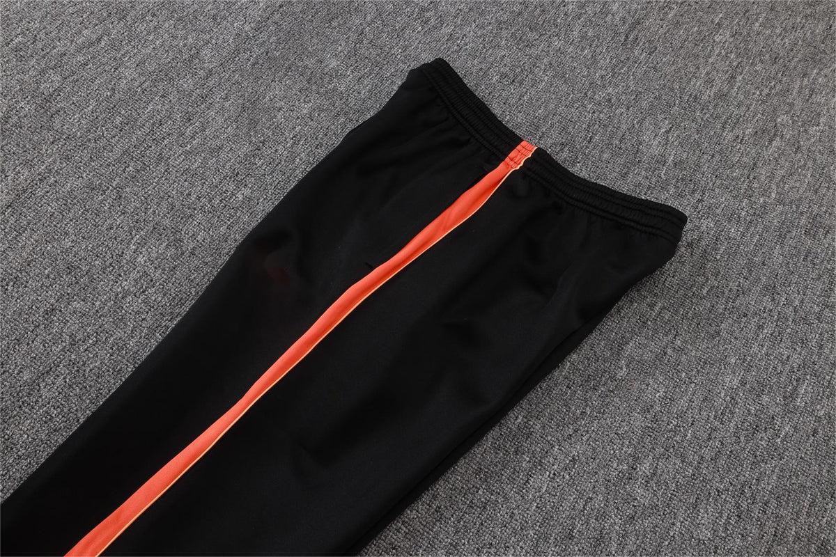 2026 Netherlands Black Full Zip Training Suit Adults Or Children