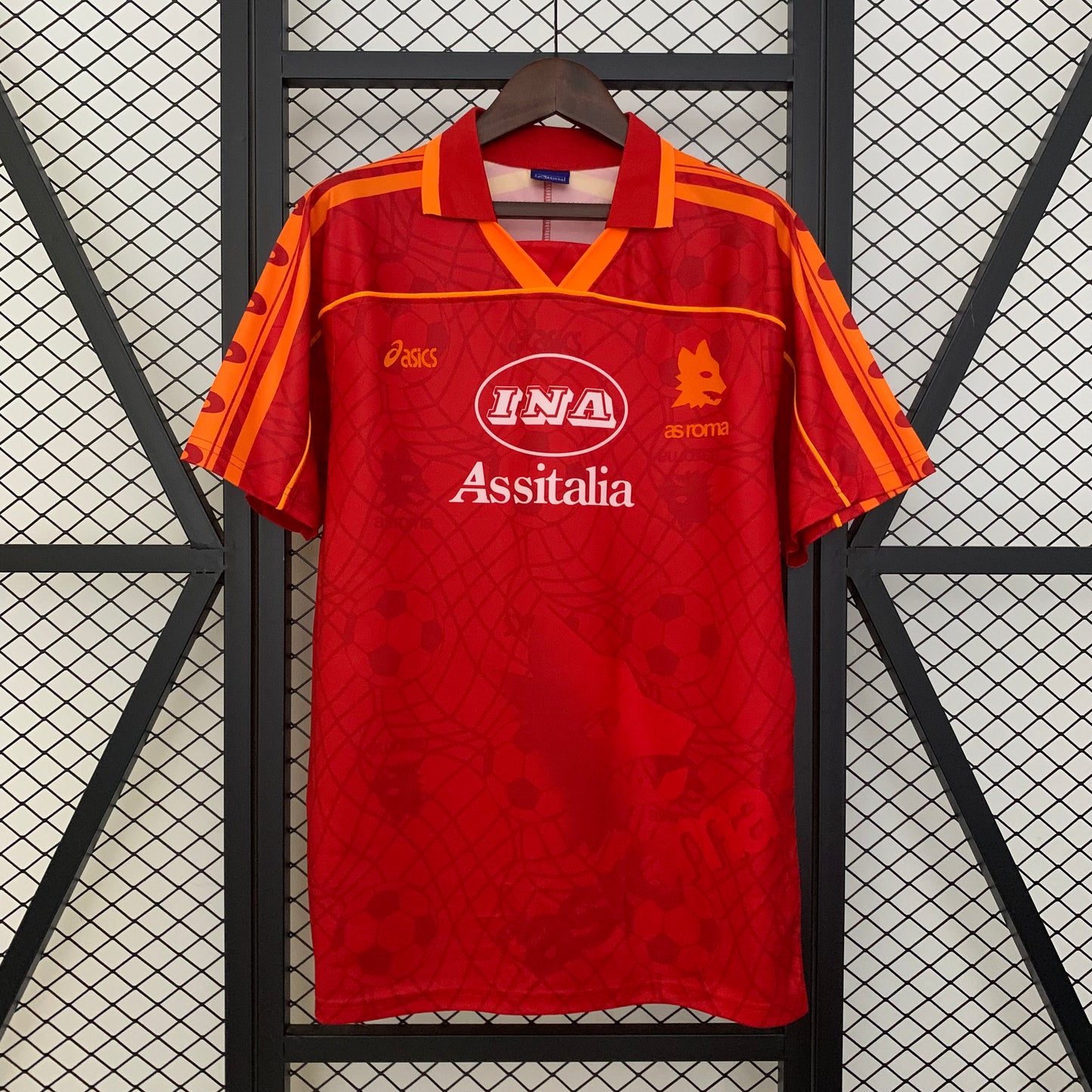 1995-96 Roma Home Retro S-2XL
