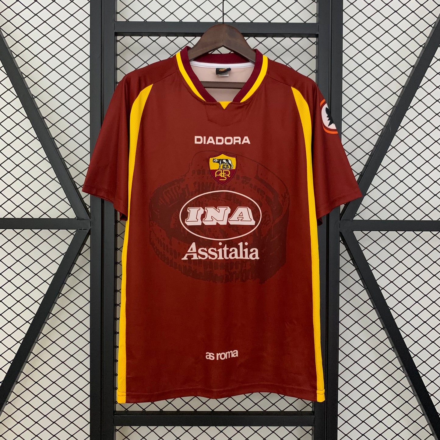 Camiseta retro Roma Home S-2XL 1997-98
