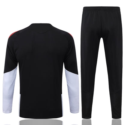 2026-27 Arsenal Black Half Zip Training Suit Adults Or Children