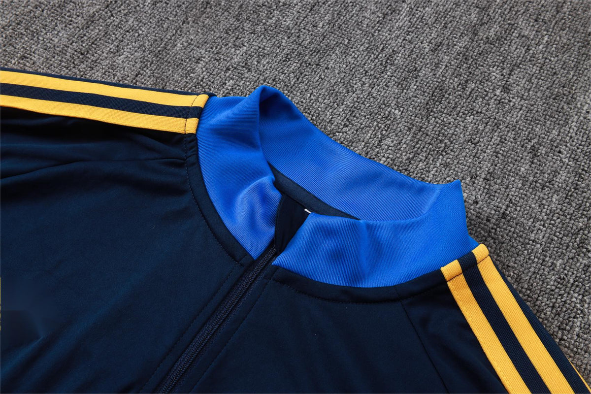 2026-27 Boca Juniors Blue Half Zip Training Suit Adults Or Children