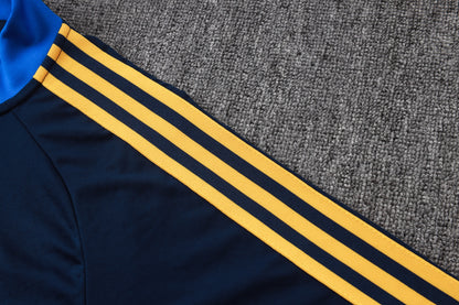 2026-27 Boca Juniors Blue Half Zip Training Suit Adults Or Children