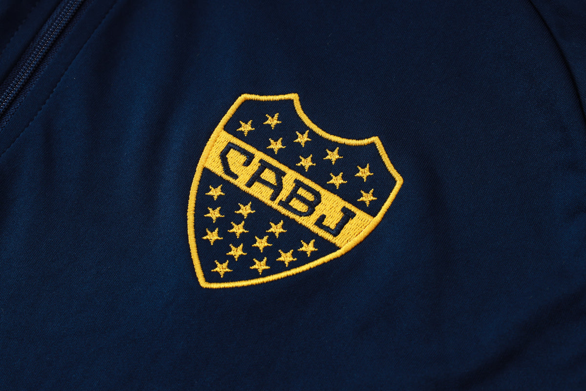 2026-27 Boca Juniors Blue Half Zip Training Suit Adults Or Children