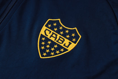 2026-27 Boca Juniors Blue Half Zip Training Suit Adults Or Children