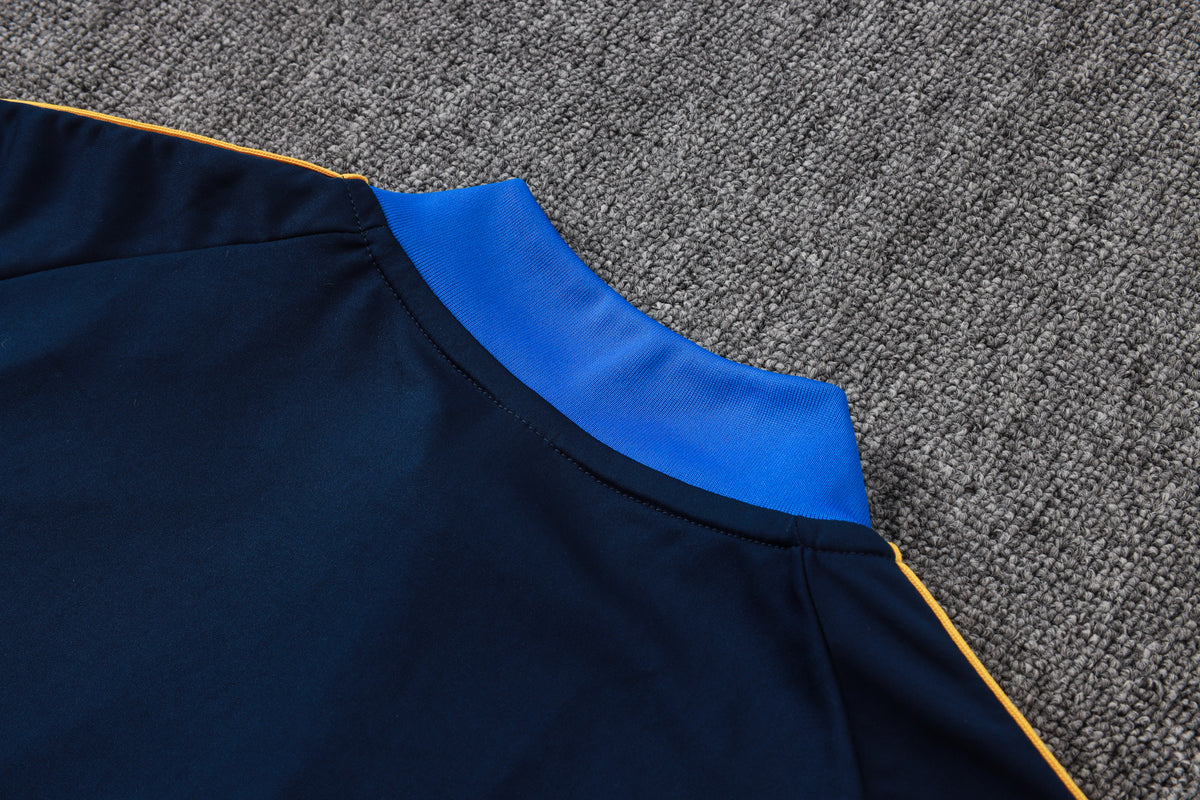 2026-27 Boca Juniors Blue Half Zip Training Suit Adults Or Children
