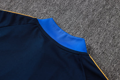 2026-27 Boca Juniors Blue Half Zip Training Suit Adults Or Children