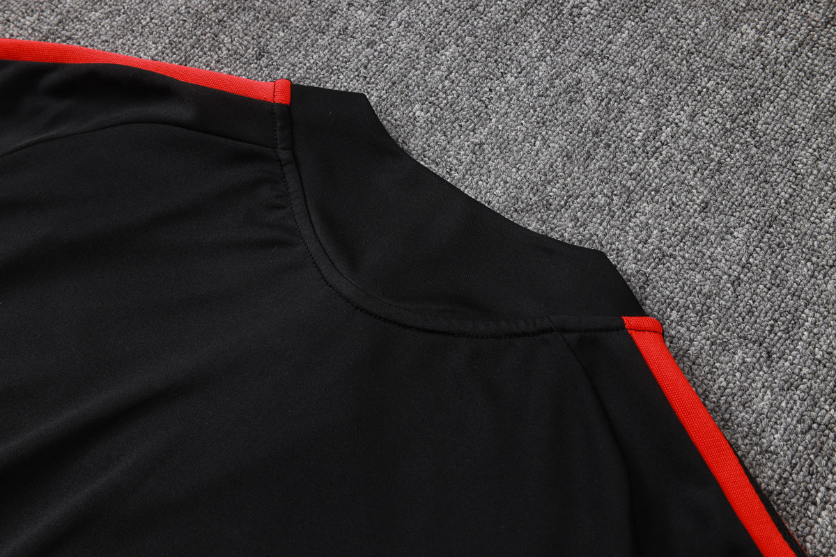 2026-27 Arsenal Black Half Zip Training Suit Adults Or Children