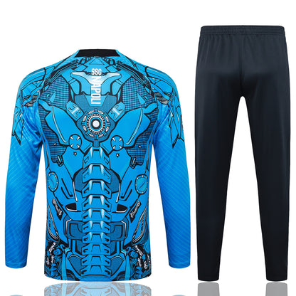 Conjunto de entrenamiento rojo del Barcelona 2024-25 (tallas S-2XL)