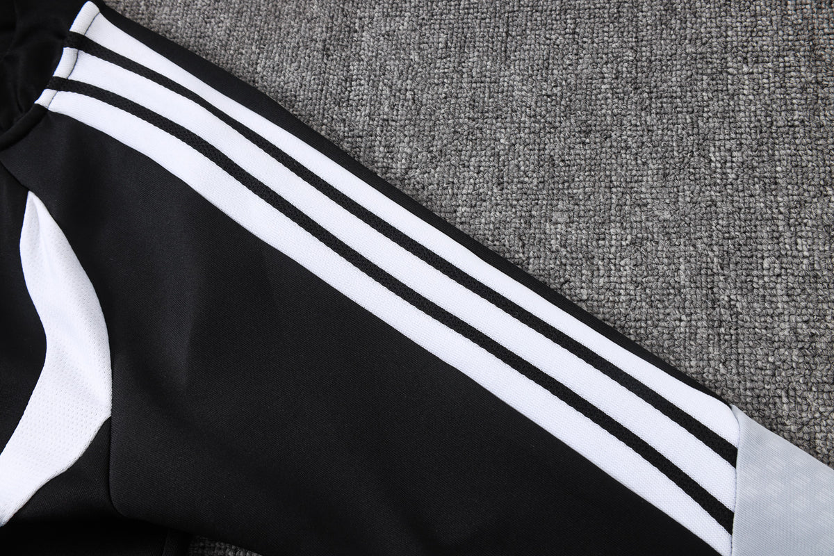 2026-27 Real Madrid Black Full Zip Training Suit Adults Or Children