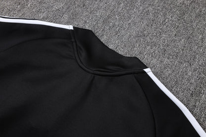 2026-27 Real Madrid Black Full Zip Training Suit Adults Or Children