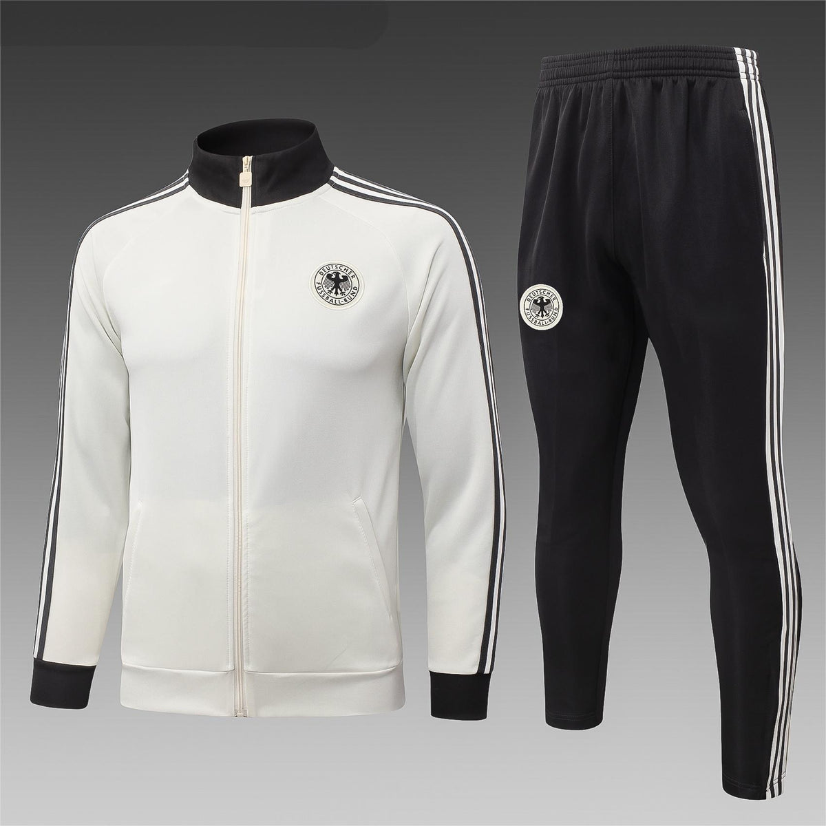 2026 Germany Beige Full Zip Training Suit Adults Or Children