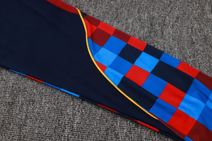 2026-27 Barcelona Square Inkjet Half Zip Training Suit Adults Or Children
