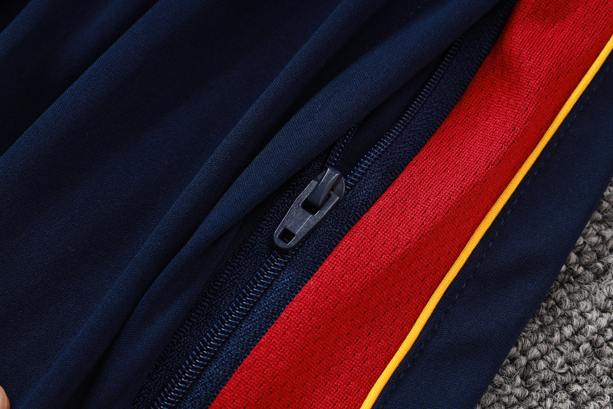 2026-27 Barcelona Square Inkjet Half Zip Training Suit Adults Or Children