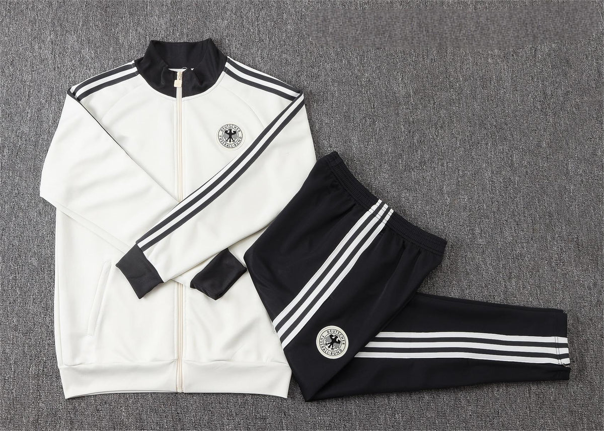 2026 Germany Beige Full Zip Training Suit Adults Or Children