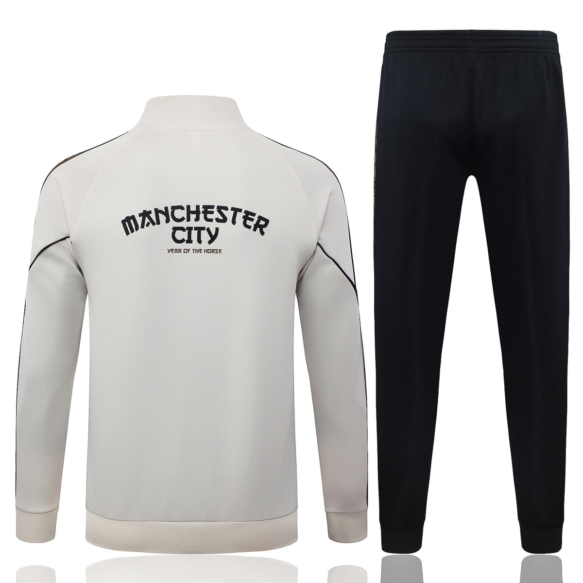 2026-27 Manchester City Beige Full Zip Training Suit Adults Or Children
