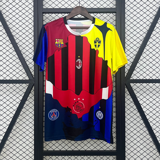 Camiseta roja y verde especial del AC Milan 2025-26 (talla S-4XL)