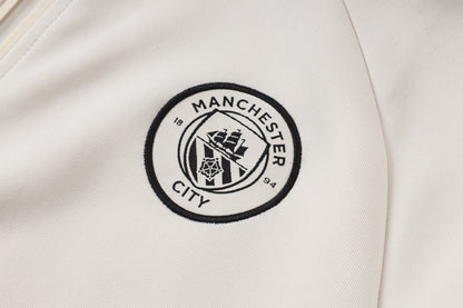 2026-27 Manchester City Beige Full Zip Training Suit Adults Or Children