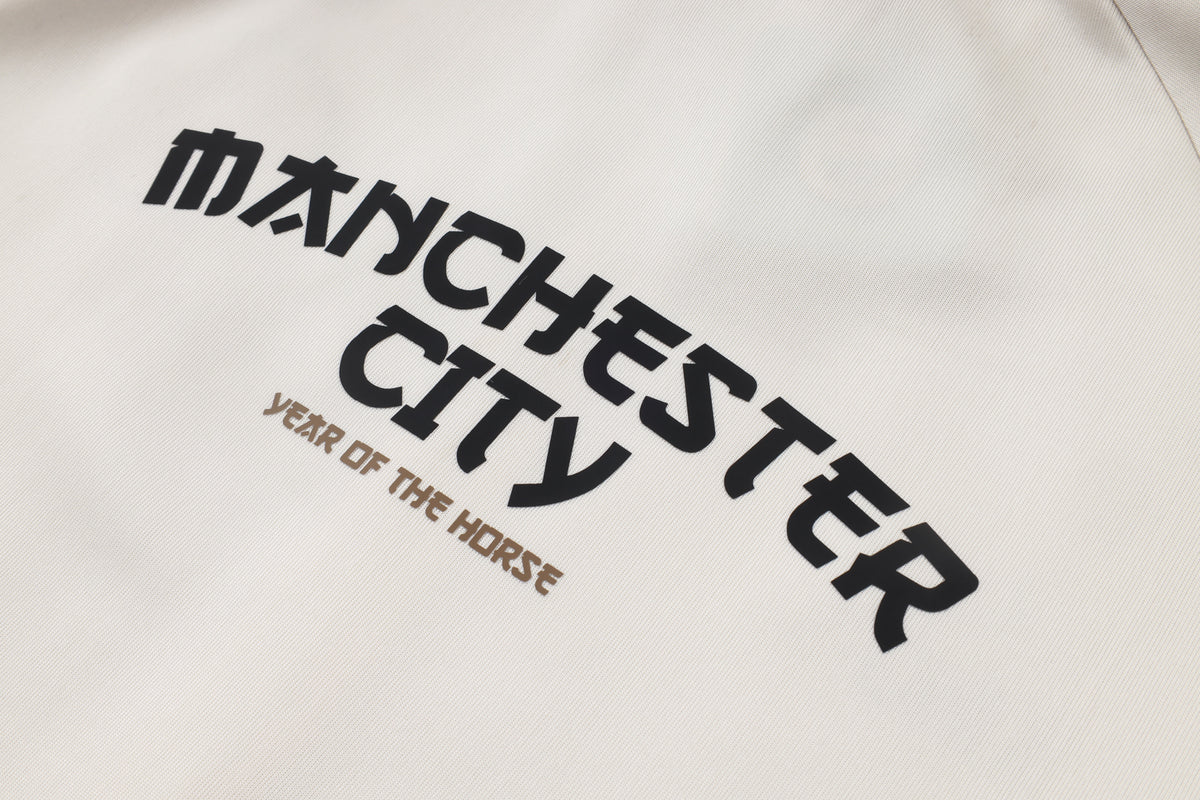 2026-27 Manchester City Beige Full Zip Training Suit Adults Or Children