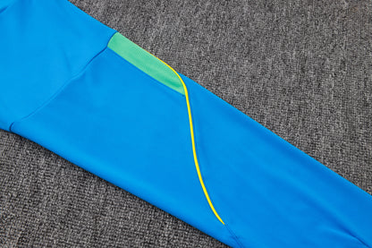 2026 Brazil Lake Blue Half Zip Training Suit Adults Or Children