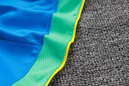 2026 Brazil Lake Blue Half Zip Training Suit Adults Or Children