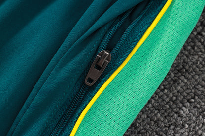 2026 Brazil Lake Blue Half Zip Training Suit Adults Or Children