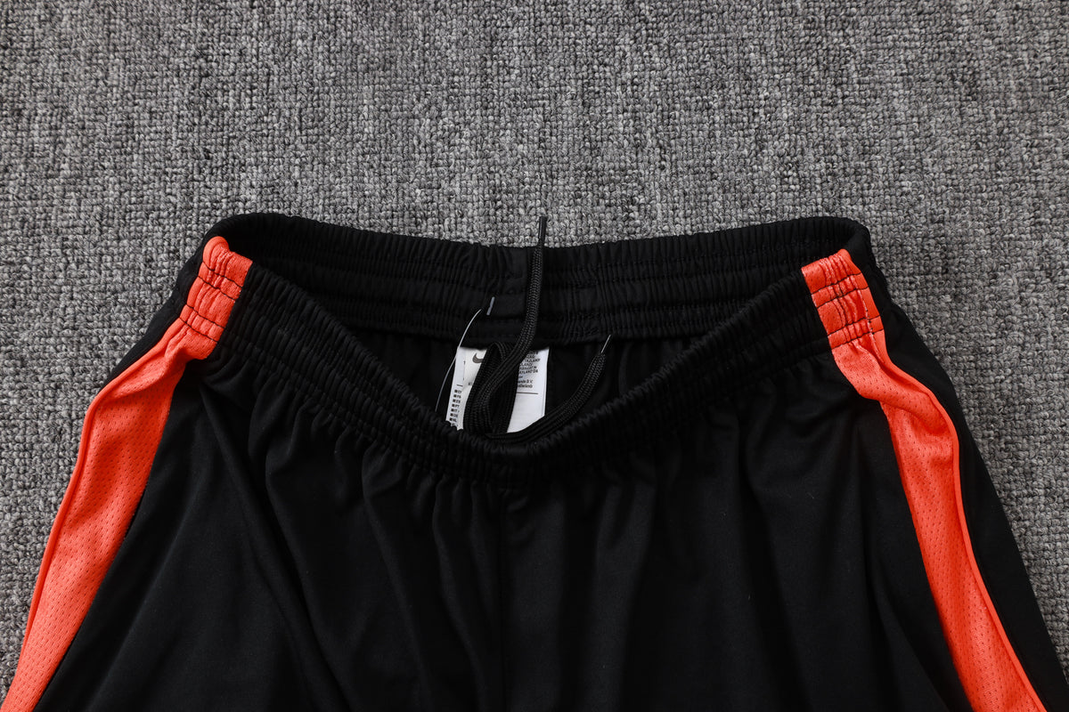 2026 Netherlands Black Half Zip Training Suit Adults Or Children