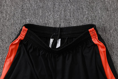 2026 Netherlands Black Half Zip Training Suit Adults Or Children