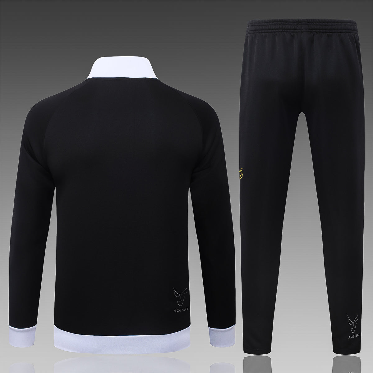 2026-27 Juventus Black Gray Full Zip Training Suit Adults Or Children