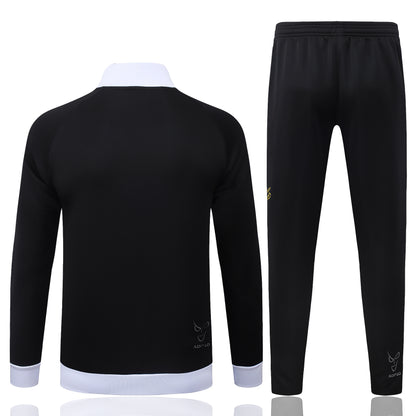 2026-27 Juventus Black Gray Full Zip Training Suit Adults Or Children